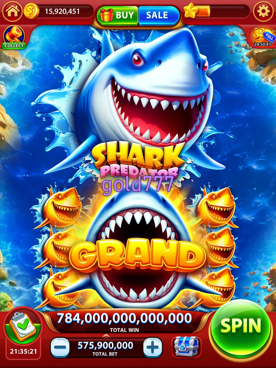 gold777 Capturas de tela Oficial APK